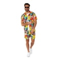 thumbnail image 4 of OppoSuits Men's Summer Sets Pika Pikachu - L Multicolor, 4 of 6