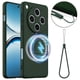 thumbnail image 1 of For Oppo Find X8 Pro 5G Case Compatible with MagSafe Anti-Drop Liquid Silicone Phone Cover - Black, 1 of 5