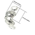 thumbnail image 2 of STRANDCHIC 300Pcs Cord End Cap for Jewelry Making Silver Color Diy Supplies, 2 of 6