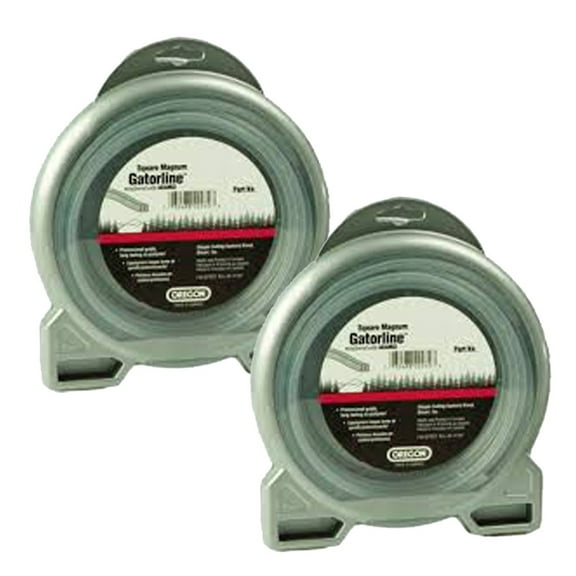 Oregon 22-995 2 Pack Gatorline Square Trimmer Line .095" 1/2lb # 22-995-2PK