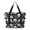 Halloween White Line Pumpkin Ghost Spider, variant on Halloween White Pumpkin Sketch Pattern Expandable Travel Tote Bag, Overnight Carry on Bag with Dry Wet Pockets, Waterproof Dacron Gift Ideas for All People