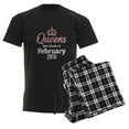 thumbnail image 6 of CafePress - Queens Are Born In February 29Th Pajamas - Men's Dark Loose Fit Cotton Pajama Set, 6 of 7