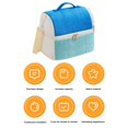 thumbnail image 3 of CSChome Bento Lunch Bag Insulated Lunch Bag - Adjustable Shoulder Strap, Large Capacity Zipper Closure Hand-carried Food Storage for Camping, 3 of 6