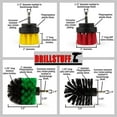 thumbnail image 5 of Drillbrush Power Scrubbing Brushes Attachment Set - Shower Cleaning Brush for Drill - Kitchen Stove/Oven/Sink Scrubber - Safe BBQ Grill Cleaning, 5 of 7