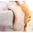 thumbnail image 2 of ZHAOCHENG Bolsa de agua caliente de peluche con bonita funda de vellón, bolsa de agua caliente kawaii de 1,2 l con bonita funda de piel sintética, 2 of 5