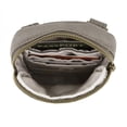 thumbnail image 2 of Travelon Anti-Theft Courier Mini Crossbody Cross Body Bag, Stone Gray, One Size, 2 of 3