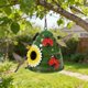 thumbnail image 5 of Comedero colgante de hierro para pájaros | Decoración de jardín y estación de alimentación para aves | Adorno para patio o balcón | Comedero de metal artesanal para atraer aves silvestres, 5 of 7