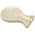 thumbnail image 2 of Creative Home Natural Champagne Marble Rest Spoon Cooking Utensil Holder, 8.6" L x 4.9" W x 0.8" H, Beige, 2 of 3