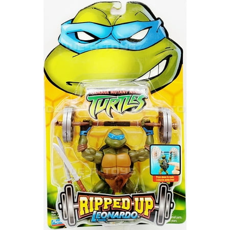 TMNT Ripped Up Leonardo Action Figure Playmates 2004 #53070 NEW