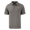 thumbnail image 2 of Men's Cutter & Buck Gray LSU Tigers Coastline Epic Comfort Eco Recycled Polo, 2 of 3