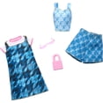 thumbnail image 1 of Conjunto de ropa de moda Barbie Fashions 2 trajes de mezclilla, 1 of 3