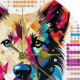 thumbnail image 2 of Pixel dog Stylish Acrylic Wall Clock - Circular Design, Durable Material - Ideal for Home and Office, 2 of 6