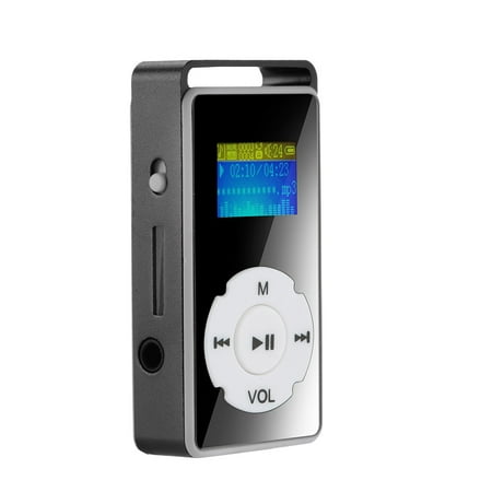 Digital MP3 Player LCD Screen Support Micro SD TF Card 32G Mirror Music