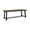 Grey & Black, variant on Tcbosik 79 Inch Outdoor Dining Table for 4-6 Person, Rectangular Patio Table with Metal Frame for Lawn, Garden, Deck, Backyard, Dark Brown & White