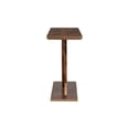 thumbnail image 6 of EUROCO 57" Longer Console Table, Rustic Entryway Table with Solid Wood Cross-Leg,Narrow Wood Sofa Table Foyer Table for Entrance, Living Room,Brown, 6 of 7