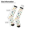 thumbnail image 2 of Rocae Travel1 for Novelty Casual compression Socks For Women Men Contrast Color Stockings, 2 of 6