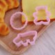 thumbnail image 2 of CRILSTYLEO 6Ud De Cortadores Para Galletas En Color Rosa Con 6 Formas Para Repostería Y De Pastel, 2 of 8