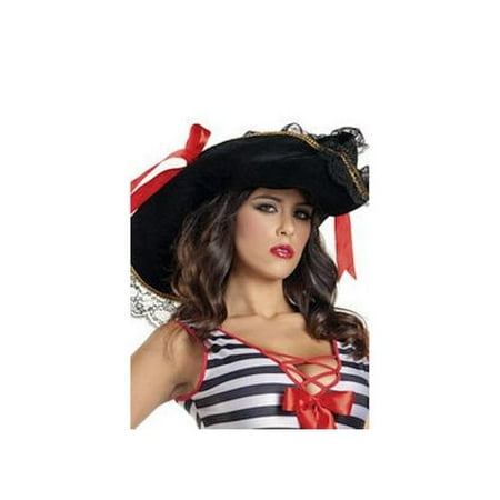 Sexy Pirate Hat BW203 Black