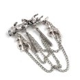thumbnail image 3 of Broche de Ciervo Pequeño para hombre Sunnimix plata, 3 of 8