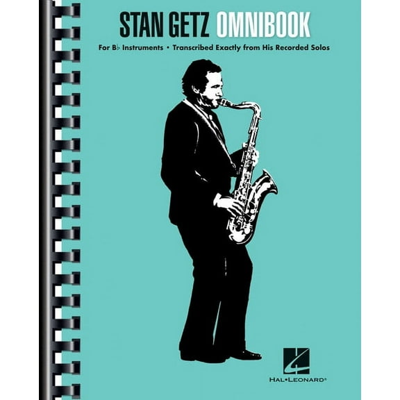 Stan Getz Omnibook for B-Flat Instruments Jazz Transcription Songbook with 54 Classic Solos Essential Sheet Music Collec, (Paperback)