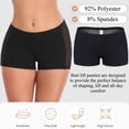 thumbnail image 3 of MANIFIQUE 2 Packs Women's Butt Lifter Shapewear Underwear Body Shaper Enhancer Panties, 3 of 5