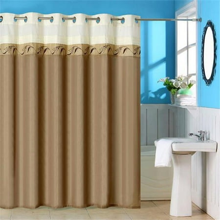 UPC 886511261938 product image for Lavish Home Abilene Embroidered Shower Curtain with Grommets | upcitemdb.com