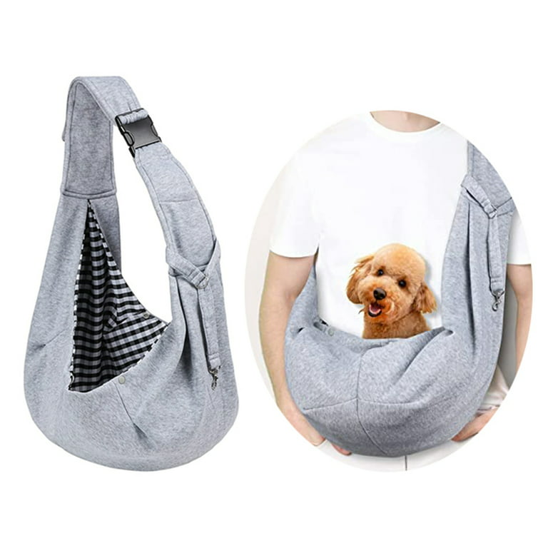 Pet Sling Carrier Bag, Pet Messenger Bag, Small Dog Cat Sling Bag