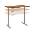 thumbnail image 3 of Move 60 Series 48W x 24D Adjustable Desk in Natural Cherry - Engineered Wood, 3 of 6