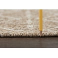 thumbnail image 4 of 6ft Round Water Resistant, Indoor Outdoor Rugs for Patios, Front Door Entry, Entryway, Deck, Porch, Balcony | Outside Area Rug for Patio | Taupe, Solid | Size: 5'1'' Round, 4 of 7