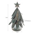 thumbnail image 3 of Maison Concepts Tabletop Metal Christmas Tree Table Decor Small - 5.12 L x 5.12 W x 9.45 H, 3 of 3