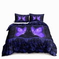 thumbnail image 1 of Butterfly And Death Moth Bedding Set For Girls Gothic Skull Boho Comforter Cover Decor Bedroom Sun and Moon Pattern Duvet Cover, 1 of 7