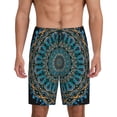 thumbnail image 1 of Fotbe Mandala Pantalones Cortos de Pijama para Hombre, Ropa de Dormir, Pantalones de Pijama Cortos para Hombre-3X-Large, 1 of 6