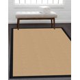 thumbnail image 4 of Athena Sisal & Black 5' x 8' Area Rug, 4 of 5