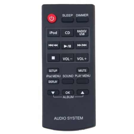 N2QAYC000059 Replace Remote for Panasonic Compact Stereo System SCHC27DB SC-HC27