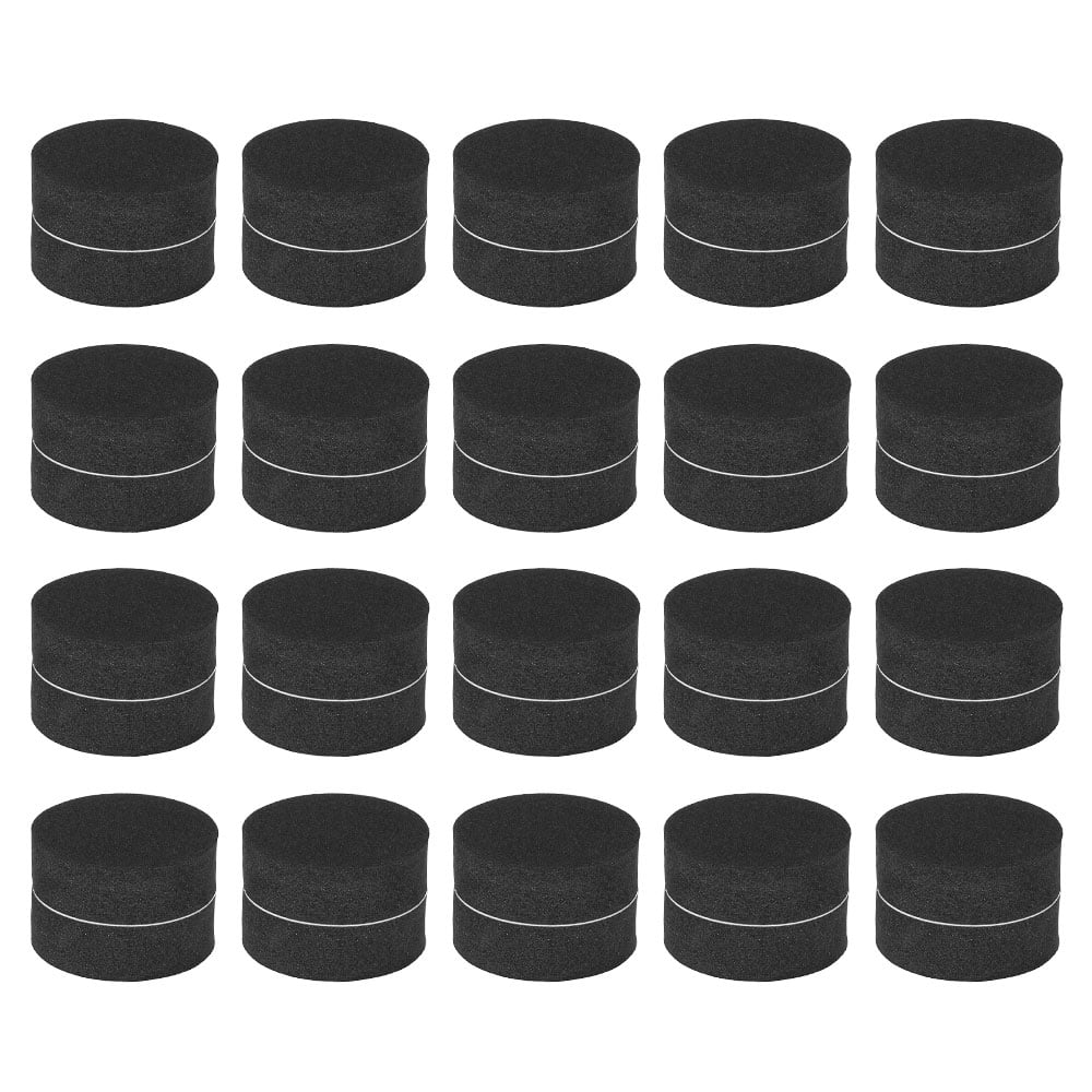 40Pcs Garden Flower Plant Pot Feet Invisible Flowerpot Riser Stands Self-adhesive Non-slip Pad Black
