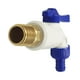 thumbnail image 4 of Llave de Jardin PVC 1/2 Inserto de Laton 1/4 de Vuelta Fleximatic 5 Pzs, 4 of 6