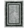 thumbnail image 2 of Geetinfly 2*6FT Area Rugs 1150Gsm 100% Polyester Rug 350Gsm Velvet Weight Pearl Velvet Washed Back Folding Simulation Printed Carpet Xm-Modern-Fang Cun Joy Black and gray, 2 of 8