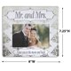 thumbnail image 2 of Banberry Designs Marco De Fotos Mr And Mrs – Boda – Te Amo Hasta La Luna Y De Regreso – Marido – Esposa – Capacidad Para Fotos De 4 X 6 Pulgadas – Marco De 8 X 7,25 Pulgadas, 2 of 4
