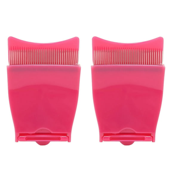 Lash Comb, 2 Pcs Comfortable Lightweight Effective Safe Eyelash Separator Portable For Daily Use For Vacation