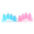 thumbnail image 2 of 3 pares de órtesis para dedo gordo del pie valgo superpuestas, separador de dedos, pulgar, dedo valgo, dedo del pie dividido, funda protectora para dedos, 2 of 5