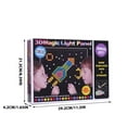 thumbnail image 3 of HLONK Clearance! Refill Pegs and Templates Pack for Use with Creative Light Up Board  Kids  Light Screen Accessories Educational Learning Toys Ages 4+, 3 of 9