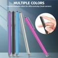 thumbnail image 6 of Long Stylus Pens for Touch Screens (5 Pack 185mm) High Sensitivity, Precision and No Scratches, Compatible with iPad, iPhone, Android, Tablets and More. Capacitive Touchscreen Stylist Mesh Fiber Tips, 6 of 14