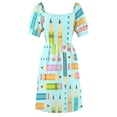 thumbnail image 5 of Happy Pencils Sleeveless Dress women clothing 2024 new arrivals dress women summer party dresses woman evening dress, 5 of 6