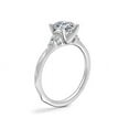 thumbnail image 3 of 0.65 Ct Clarity VS1 Color F-G Asscher Natural Diamond Stunning Halo Engagement Ring for Womene Solid 14K White Gold Size 7.5, 3 of 8