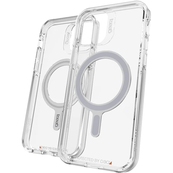 Gear4 ZAGG Crystal Palace Snap Case - Crystal Clear Impact Protection with MagSafe Compatibility for Apple iPhone 12, iPhone 12 Pro