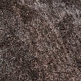 thumbnail image 4 of Rugsotic Carpets Hand Tufted Shag Polyester Eco-Friendly Area Rugs - 10'x10', Round, Beige Brown, Plain Solid Design, High Pile Handmade Anti Skid Rugs for Living Room, Bed Room K00105, 4 of 7