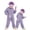 Light Purple, variant on Big Mouth Monster Onesie Silly Monster Onesie Plush Onesie Pajamas Cozy Home Loungewear , 5 Colors, 100-140