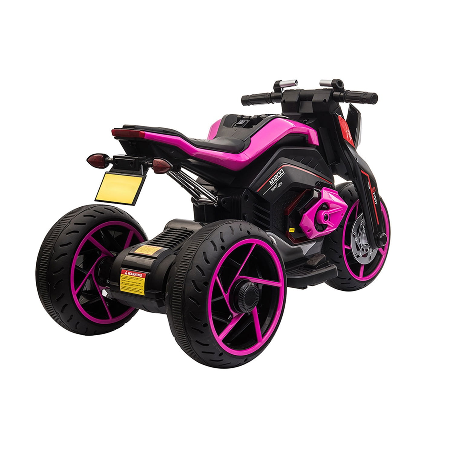 CIPACHO 12V Electric Motorcycle for Kids, Kids Ride On Motorcycle w/ 3 Wheels, Lights, Music, Battery Powered Trike Electric Toy for Children, Pink CIPACHO 12V Electric Motorcycle for Kids, Kids Ride On Motorcycle w/ 3 Wheels, Lights, Music, Battery Powered Trike Electric Toy for Children, Pink