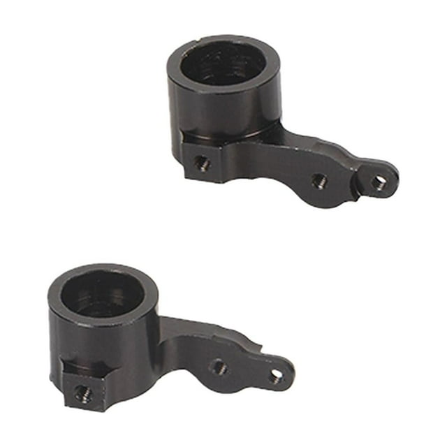 Soporte de eje de dirección del brazo inferior para WPL D12 1:10 RC Car Accesorio Negro R551BL