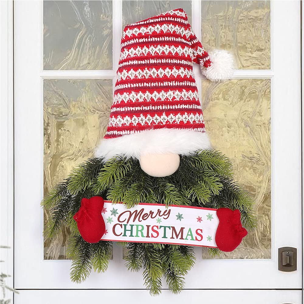 Gnome For The Holidays Wall Sign Sitting Christmas Gnome Unique Home Decor New 